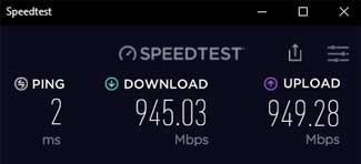 Metronet Speed Test